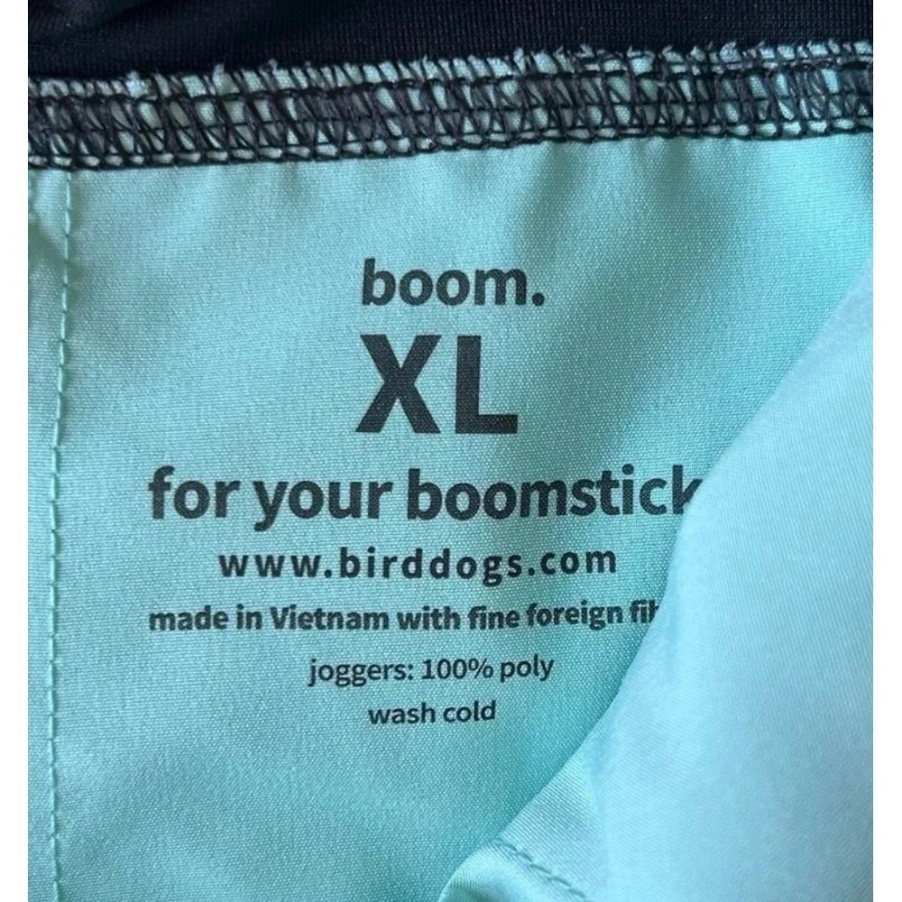 Men's BIRDDOGS Boom for your‎ Boomstick Black Jogger No Liner XL